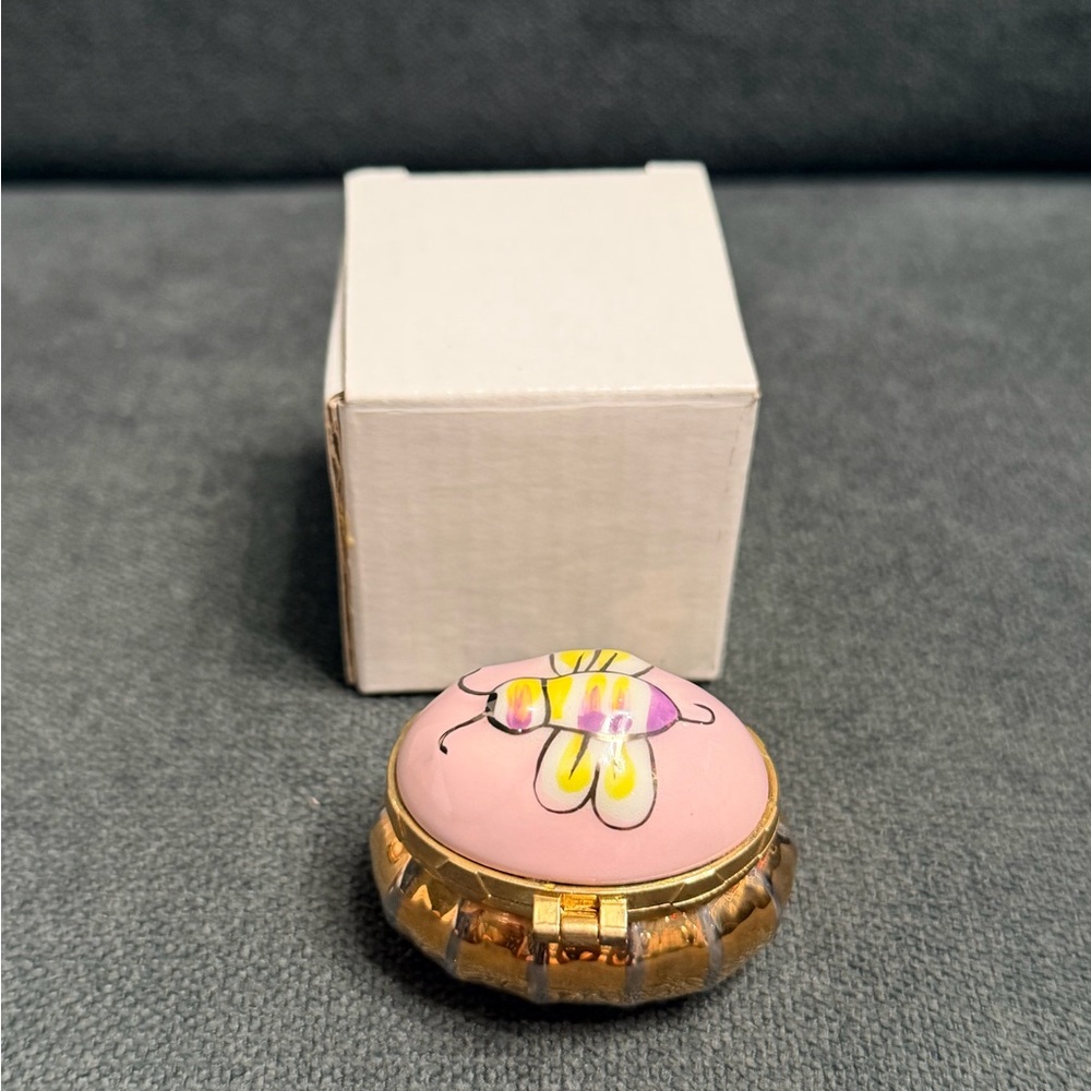 Mary Kay Bee Porcelain Trinket Box